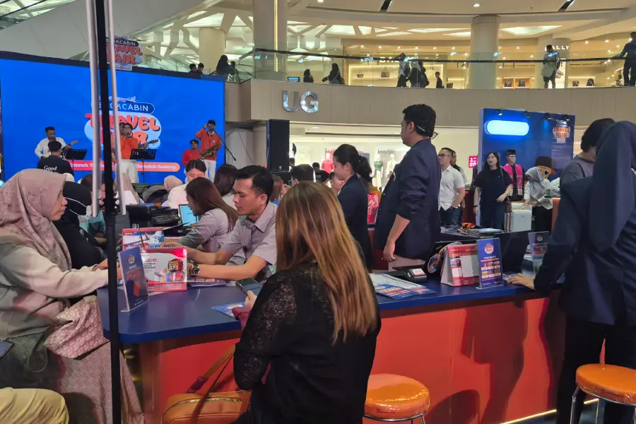 Ilustrasi bookcabin travel fair untuk artikel BookCabin Travel Fair Diserbu, Tiket Murah Jadi Buruan Surabaya